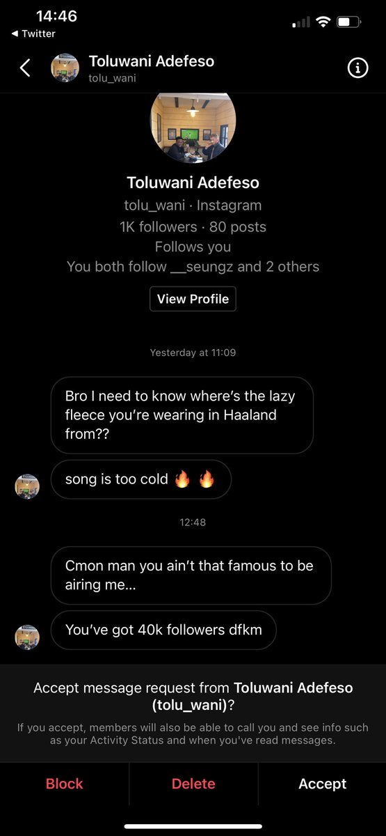 KeeyaKeys's tweet photo. Just going through my message requests 😂😂😂 https://t.co/G3TbfkVjVp