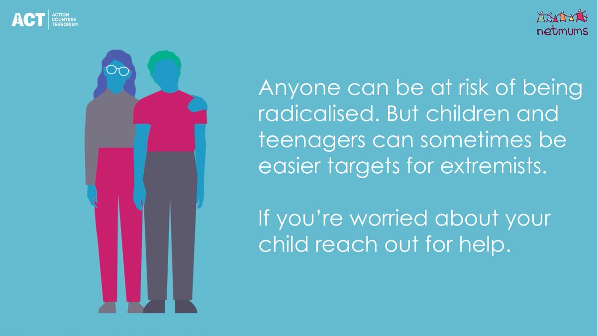 BranfilPrimary's tweet photo. Parents know their children better than anyone and can spot worrying behaviour that could be a sign they’re at risk of becoming radicalised.
Reaching out for help can make all the difference. #ACTEarly and find out what support is available.
#NetmumsACTEarly #BranfilValues https://t.co/vGwhxyql8z