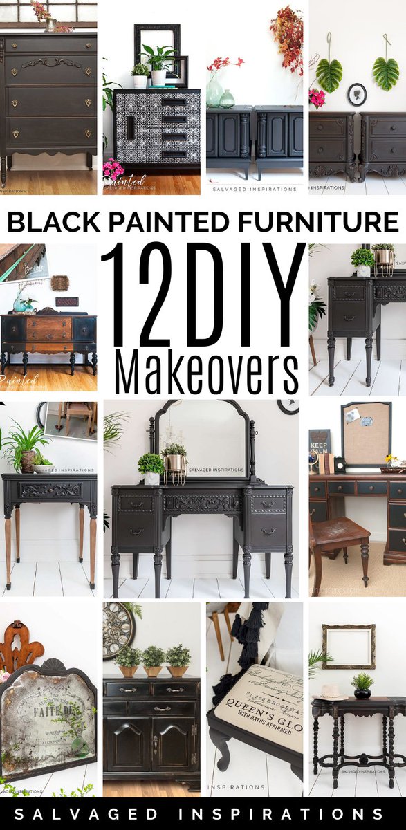SalvagedIns's tweet photo. Looking for some Black Color Inspired Makeovers? I have you covered! https://t.co/39SruuyQpu

#SalvagedInspirations #SIBlogs #BlackPaint #Classic #Sleek #Elegant #DIY #DIYFurniture #FurnitureIdeas #PaintingTips #ChalkPaint #DixieBellePaint #Repurpose #Restyle #BeforeAndAfter https://t.co/AaAVbKU54v
