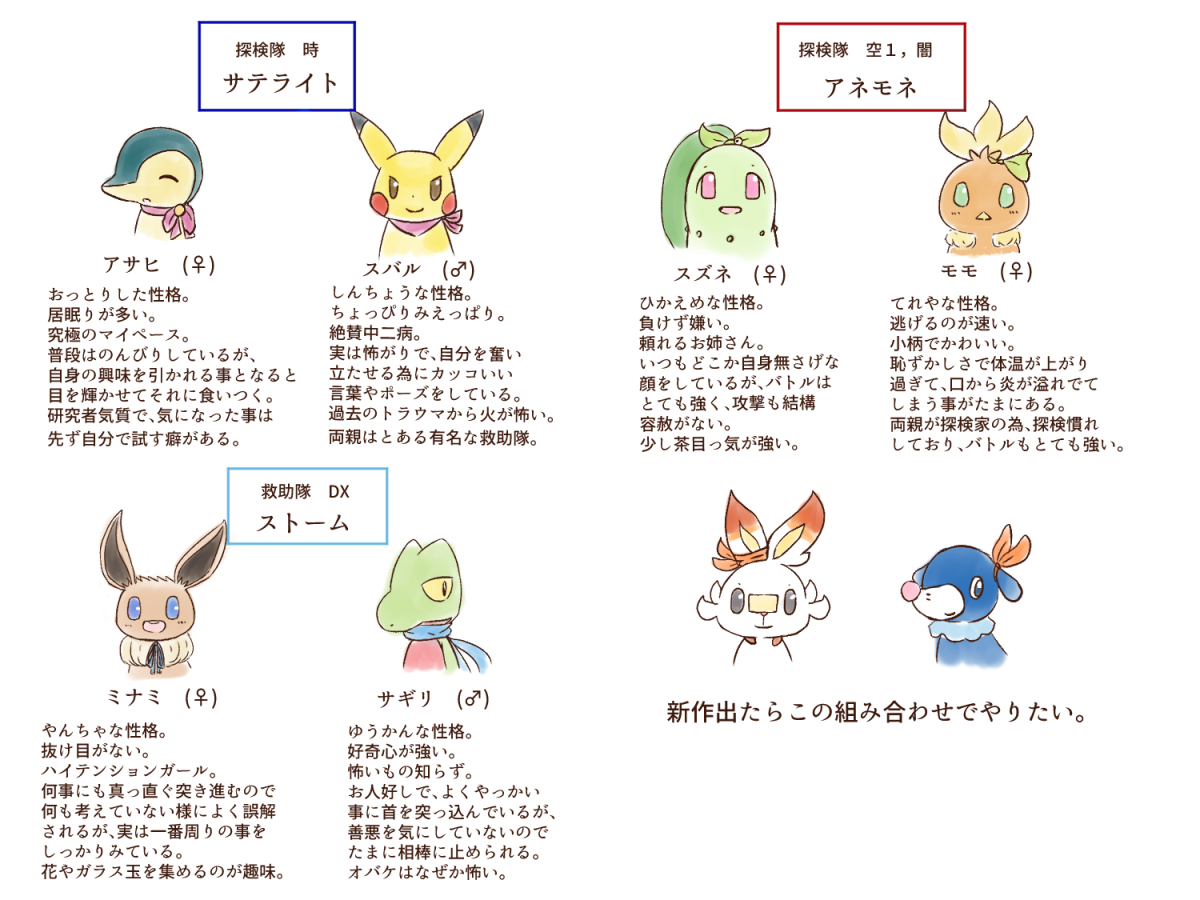 ポケダン主パまとめ Min T ミント ポケダン主パまとめ Min T ミント