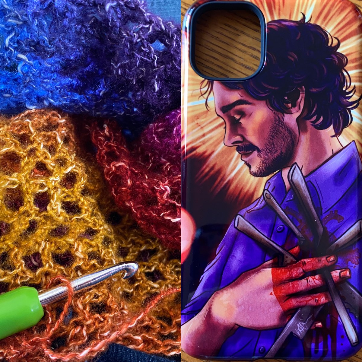 Lars' Phone Seal of Approval (and also scarf, although that wasn't intentional, merely fortuitous😎) x.com/wholeanddeadly…