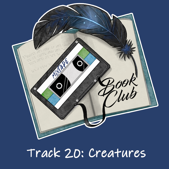 mixtapebookclub's tweet image. We're live! Come join @MalMuses , @Ellen_of_Oz  and guest Sharkfish as we discuss (and giggle over, and screech about) creature fics on episode 20 of Mixtape Book Club. 

mixtapebookclub.com/2021/07/track-…

Fic links in the 🧵! 1/4