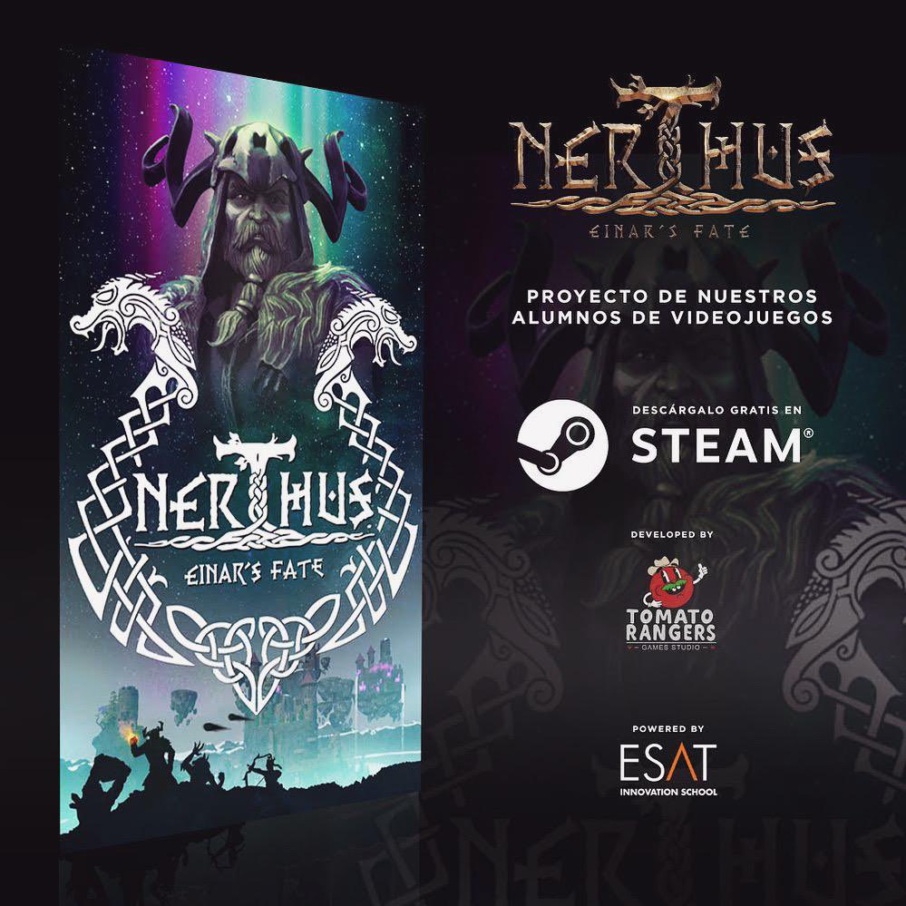 🔥NERTHUS - Einar’s Fate!!! descárgalo GRATIS en STEAM Powered by #ESAT_valencia #ESAT_alumni #Nerthus #videogames #IndieGameDev #GameDev #UE4 #unrealengine4
