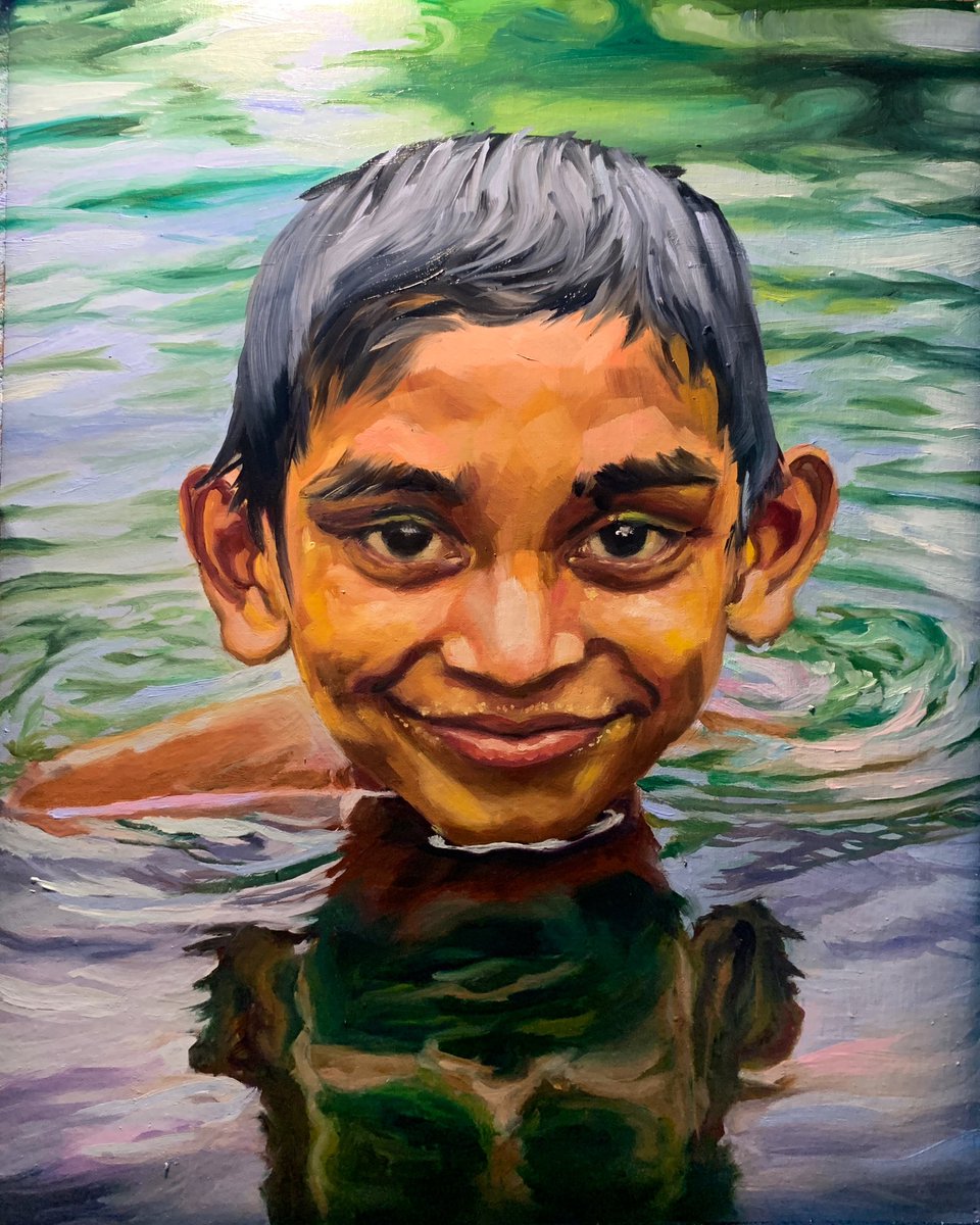 Proud of my latest painting, 16x20” oil on linen. What you think?