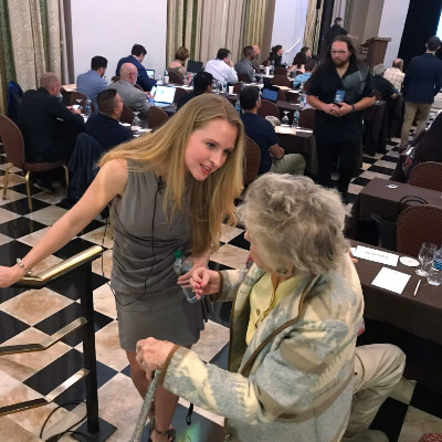 You have an incredible #OPPORTUNITY to learn from those who have lived full lives. Seize it at every chance. Thank you, Mary, for stopping me to share your story.