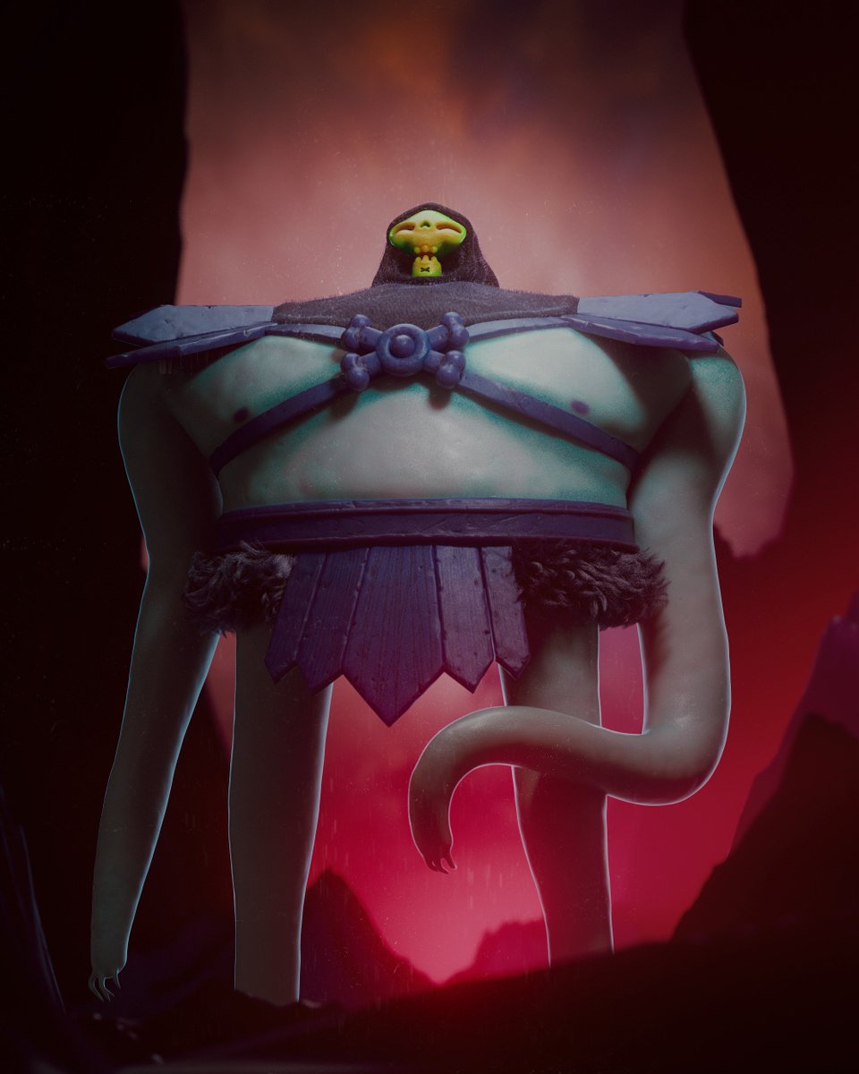 untitledarmy's tweet photo. 💀
#Skeletor #MastersOfTheUniverse #maxon #c4d #redshift https://t.co/2mt94VmByP