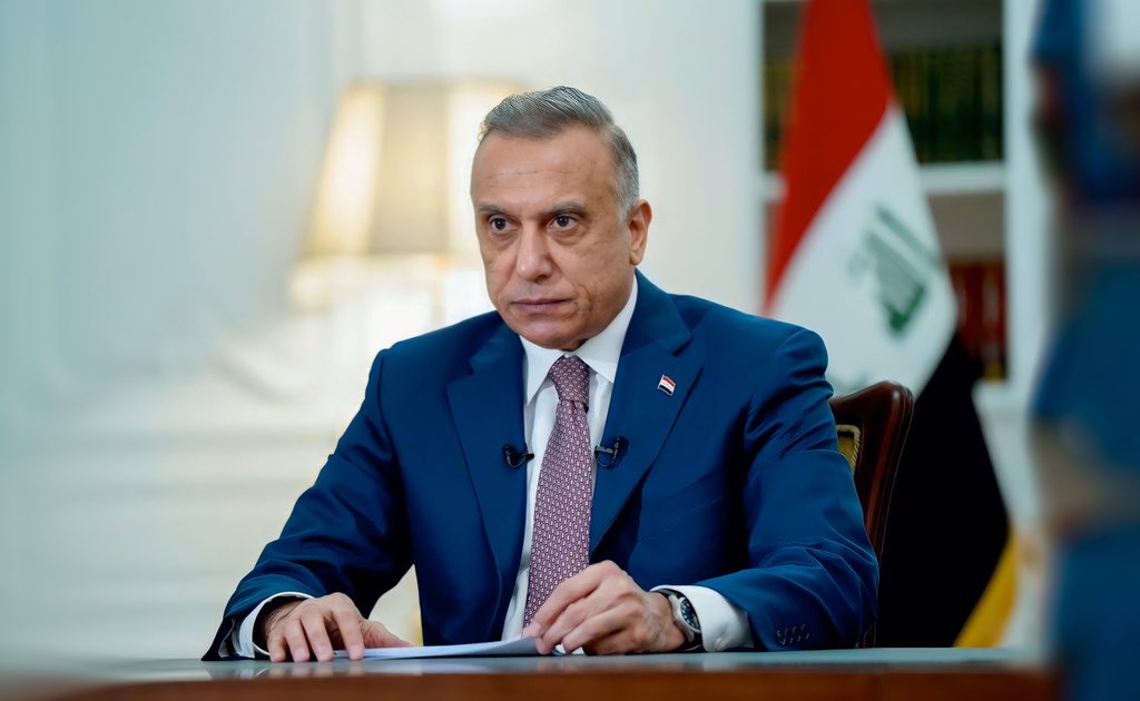 memes_althoraa's tweet photo. #عاجل 
مصطفى الكاظمي يعلن القاء القبض
 على قتلة الشهيد هشام الهاشمي https://t.co/Jk0x2RmI4t
