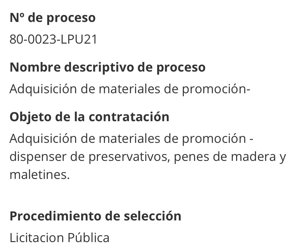 madorni's tweet photo. Mientras medio país está fundido, tenemos 42% de pobreza, 5.000.000 de personas que no comen todos los días, 100.000 muertos y escasez de vacunas, el Ministerio de Salud gastará $13.371.000 en (entre otras cosas) 10.000 penes de madera de 17 cm: eso si, pulidos. Fin. https://t.co/VsFFidDhjl