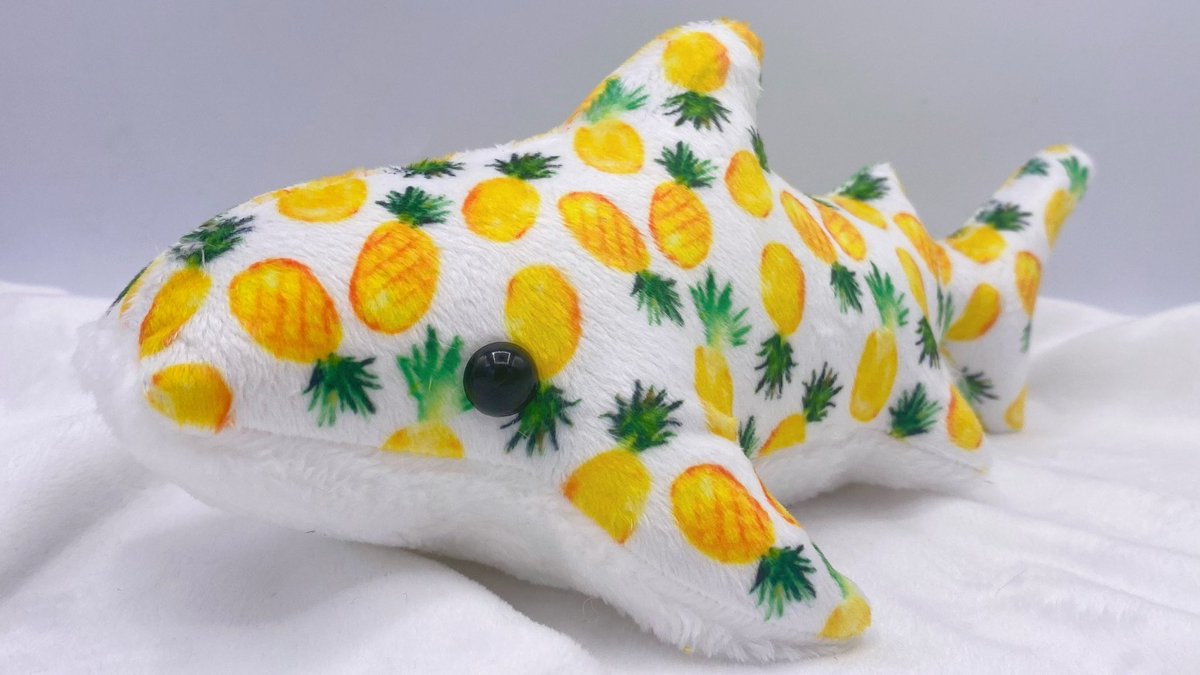 HELLO ANGELS. i’m excited about today’s shark plush update 😊🤍 #SharkWeek