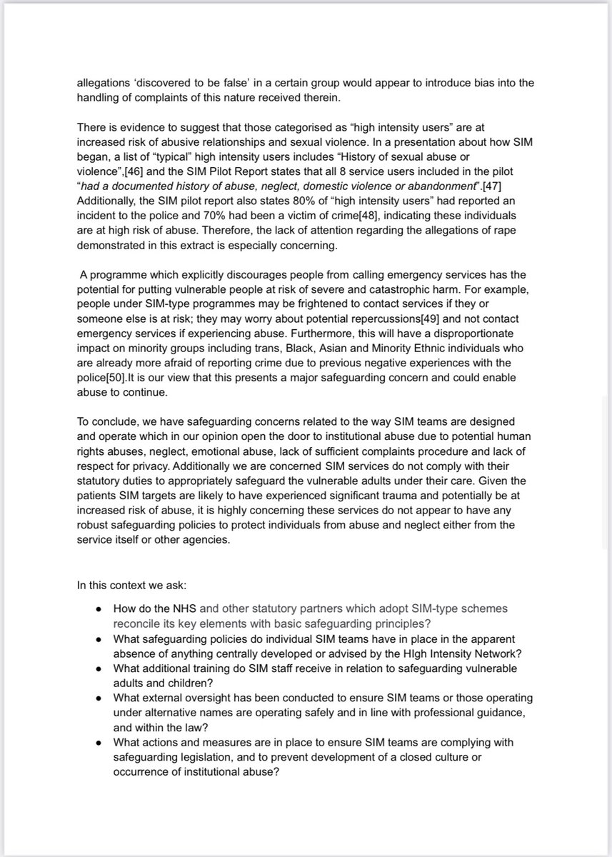 StopSIMMH's tweet photo. Statememt continued…
#StopSIM #HighIntensityNetwork https://t.co/7z8a3qNCKa