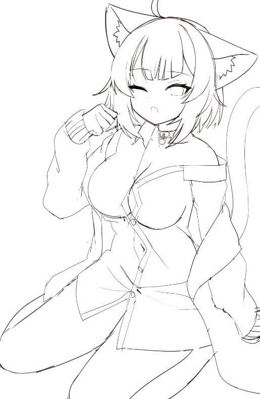 ストーリーでは、寝て起きて目をこするおかゆです!
何から描くのがいいでしょうか😋 