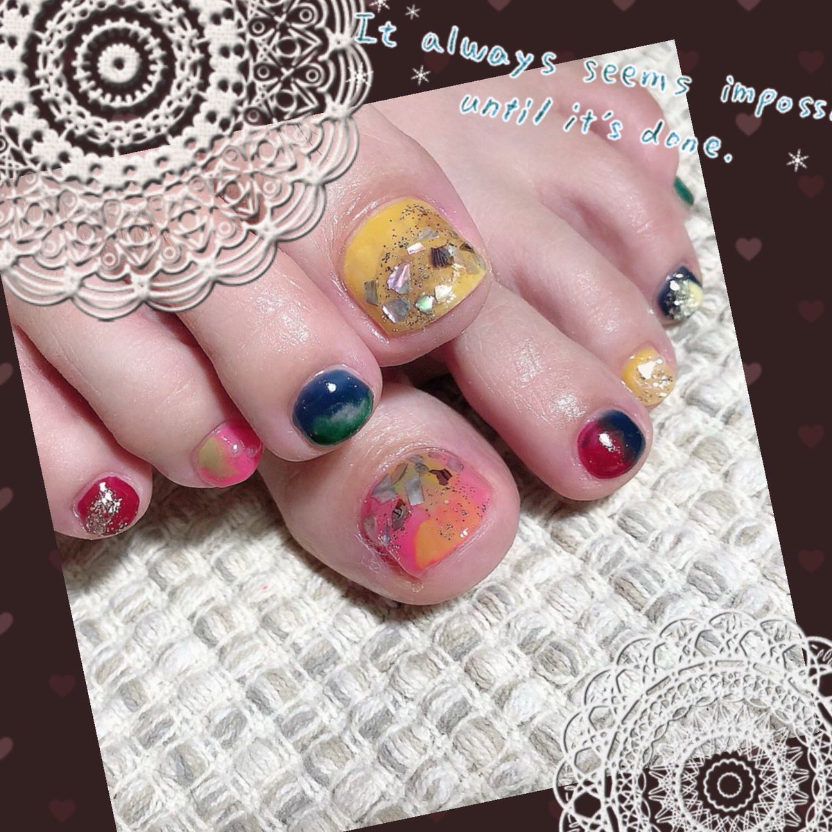 学芸大学でお洒落ネイルpetitnailmiu Mioumode Twitter