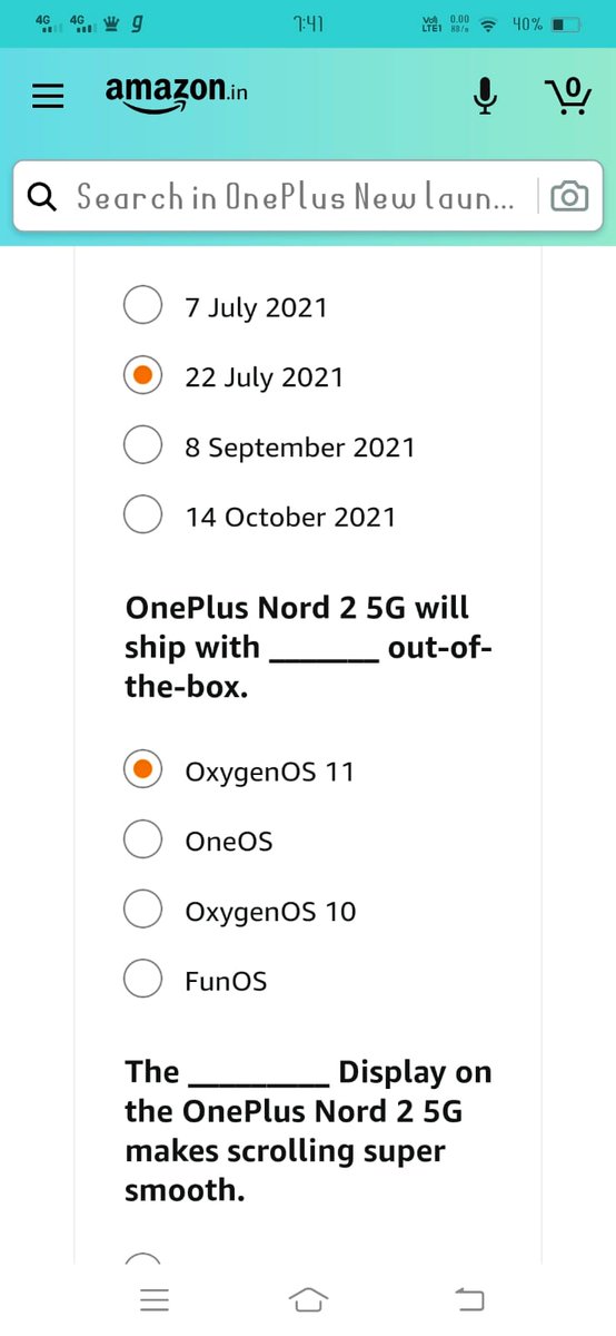 sajithgdas's tweet photo. @amazonIN @OnePlus_IN #AmazonMobileInsider #OnePlusNord25G https://t.co/d3qzjY8ekL