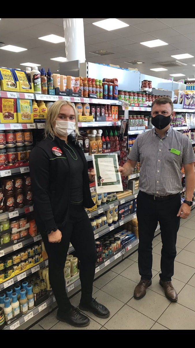 Well done to Charlotte at Coop Regent Road Store for being our colleague of the month for period 6 for her great membership participation! Good to see @grahamwren2 and <a href="/AdrianD93465562/">Adrian Dunn</a> today, thanks for the visit. @CloseRyan <a href="/Annie_Anne3421/">~°Annie°~</a> <a href="/mycoopfood/">Central Co-op Food</a> <a href="/ClaireKoziol/">Claire Koziol</a>