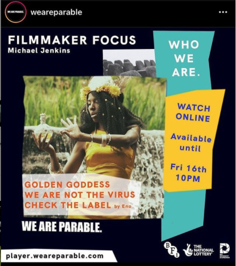 michealdjenkins's tweet photo. Last chance to watch my interview with @weareparable spotlighting filmmakers around the country #film #bristol #blakwave #8sm #cinema https://t.co/eYWHVynsHh https://t.co/rKTAv0mR84