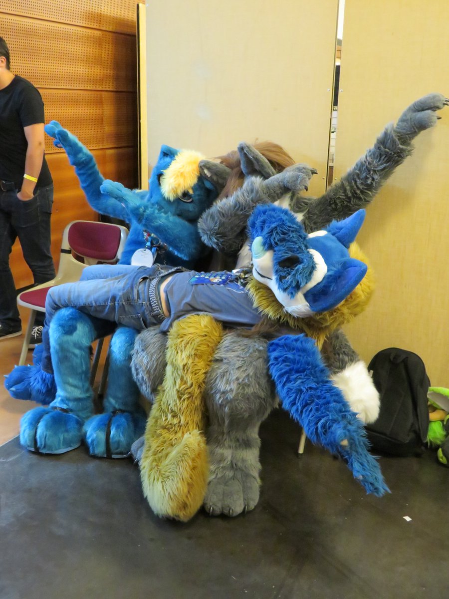 Rinss_Aruka's tweet photo. TRIPLE DAB with @CorentinWolf and @EstrilFur for this Fursuit Friday !
📸: @MaximeJeanne4
#FursuitFriday #fursuiter #furryfandom #CartoonFair https://t.co/zVHLWqXOOU