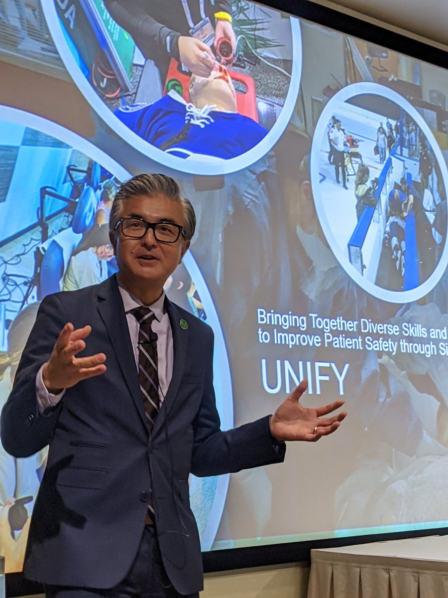 HealthySim's tweet photo. Future @SSHorg President and  @USFHealth @CAMLSTAMPA Executive Director
Dr. Haru Okuda @Haruokuda provides the final closing plenary at #SimOps2021 https://t.co/xlffuGJM6Y