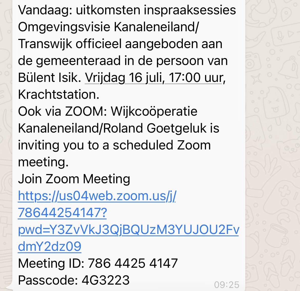 Straks ga ik de uitkomsten van de inspraaksessies van Omgevingsvisie Kanaleneiland/Transwijk in ontvangst nemen. Het is fysiek, en het wordt ook digitaal uitgezonden. #raad030. #Kanaleneiland #participatie #