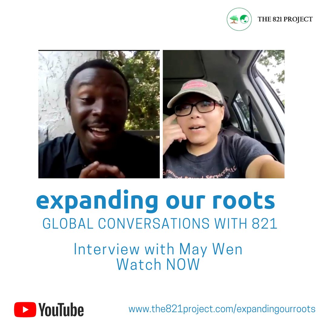 821Project's tweet image. For this Expanding Our Roots interview, Asians For Justice founder May Wen talked about why she founded A4J, her spiritual journey after surviving Katrina and growing up Asian American in New Orleans. 

Go to youtu.be/u83qXH7MLuA to watch or listen to the full conversation!