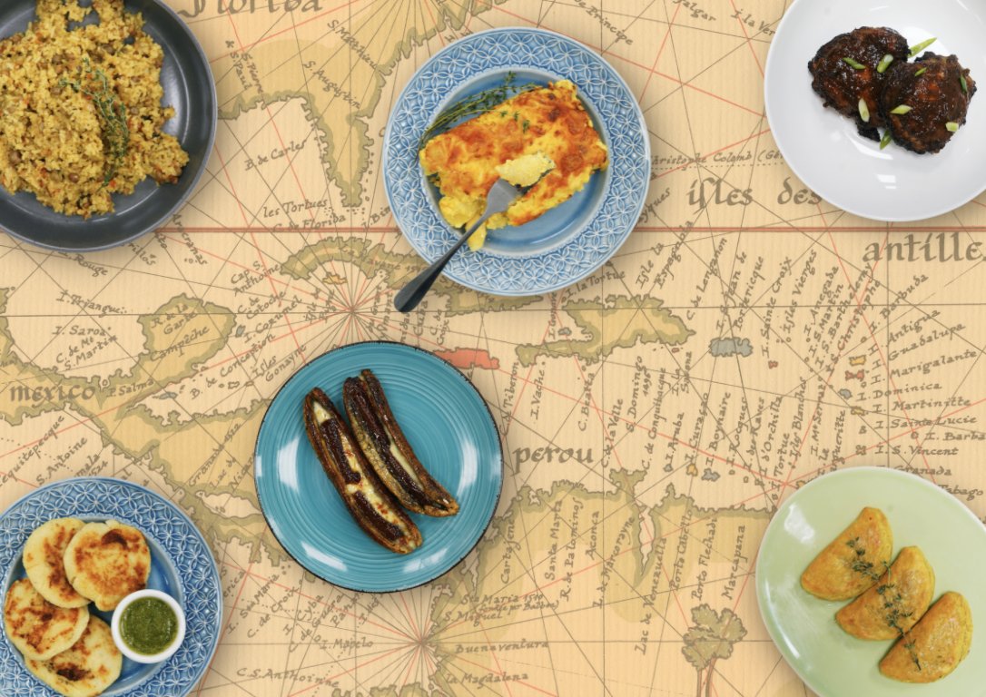 Plan your meals for the week with our new Colombia X Antigua box. Explore the flavors of Colombia and the Caribbean with this journey through a multi-cultural family's traditions! Order here eatoffbeat.com/meal-box-order