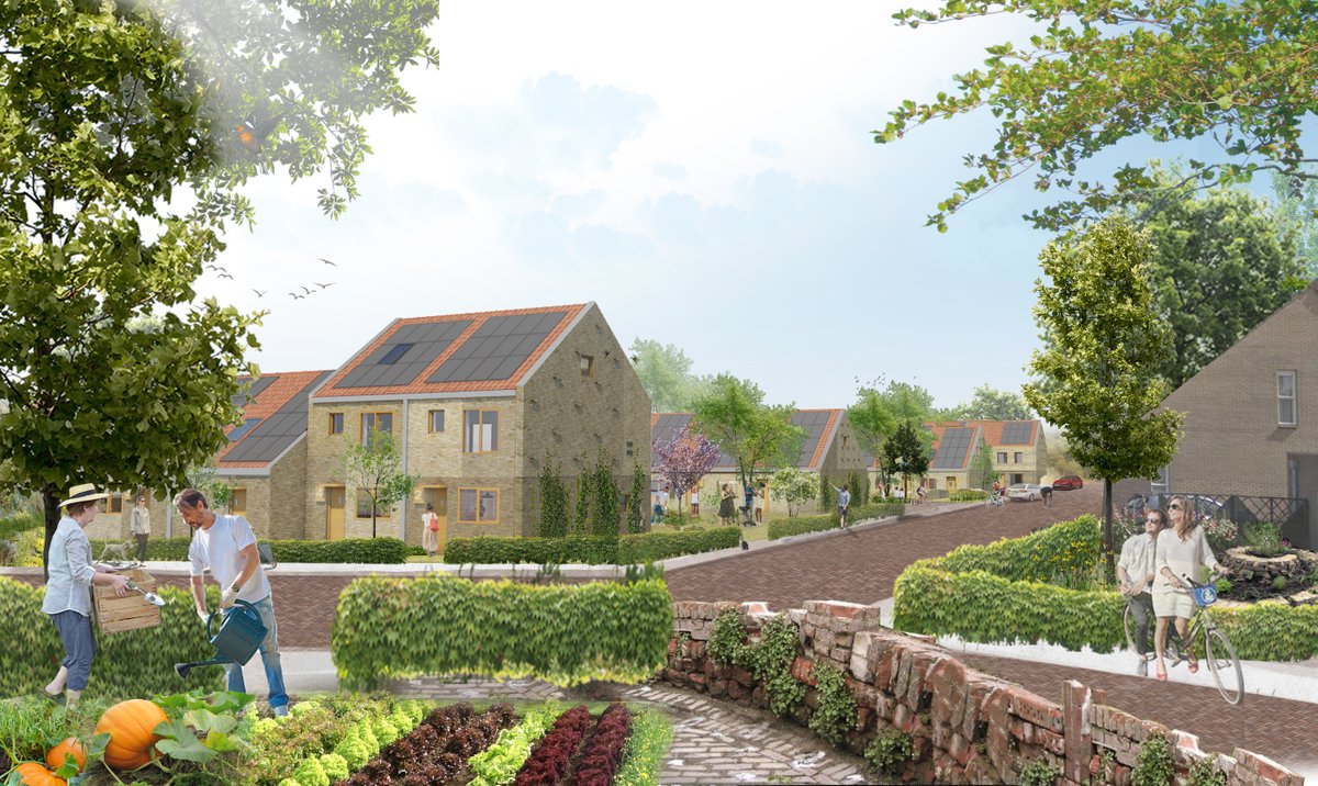 De bouw van 48 woningen in de Vestingbuurt in #Delfzijl is gestart! bit.ly/3z2JjJe