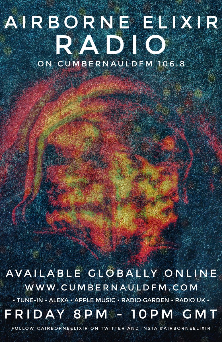 AirborneElixir's tweet photo. #AirborneElixir with @DavidDuffy15 and I on @CumbernauldFm 8pm - 10pm.

Music from: @antonnewcombe @MargoGuryan (🥰) @AndyVotel rmx of @Tim_Burgess @TheLazyEyesband @NeonIndian @BRONCHOBAND @theblackangels  @ElephantStoneHQ @thenightbeats  + more

Listening options in pic!

❤✊ https://t.co/XsxhBHZgL3