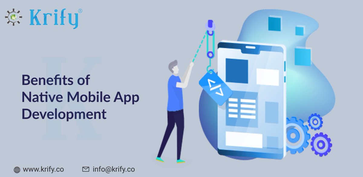 krifysoftware's tweet image. Native App Design is the way to go if you want to attract, acquire, and use your clients’ mobile device capabilities. Click the link below to know more Benefits of Native App Development @ krify.co/benefits-of-na…
#nativemobileappdevelopment #nativeappdevelopment #Krify