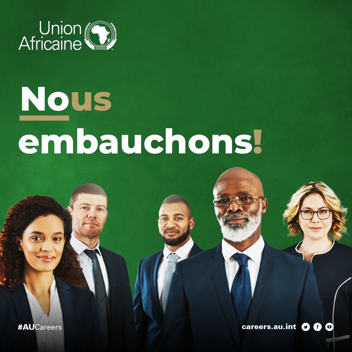 auc_careers's tweet photo. Nous recrutons plusieurs postes de Chef de division pour nos Départements.
Pour plus d'information et candidature, utilisez le lien: https://t.co/PPAAF6NS1M https://t.co/jaYDTWWIQ5