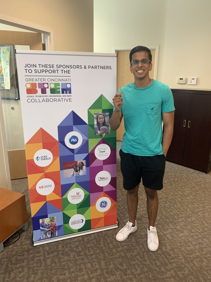Today was Karan's last in person day with GCSC! During his time with GCSC, Karan was involved in STEM Kits, STEM Bicycle Club communications, and planning CPS Summer Scholars STEM workshops. We are thankful for his hard work and can't wait to see all he accomplishes in med school