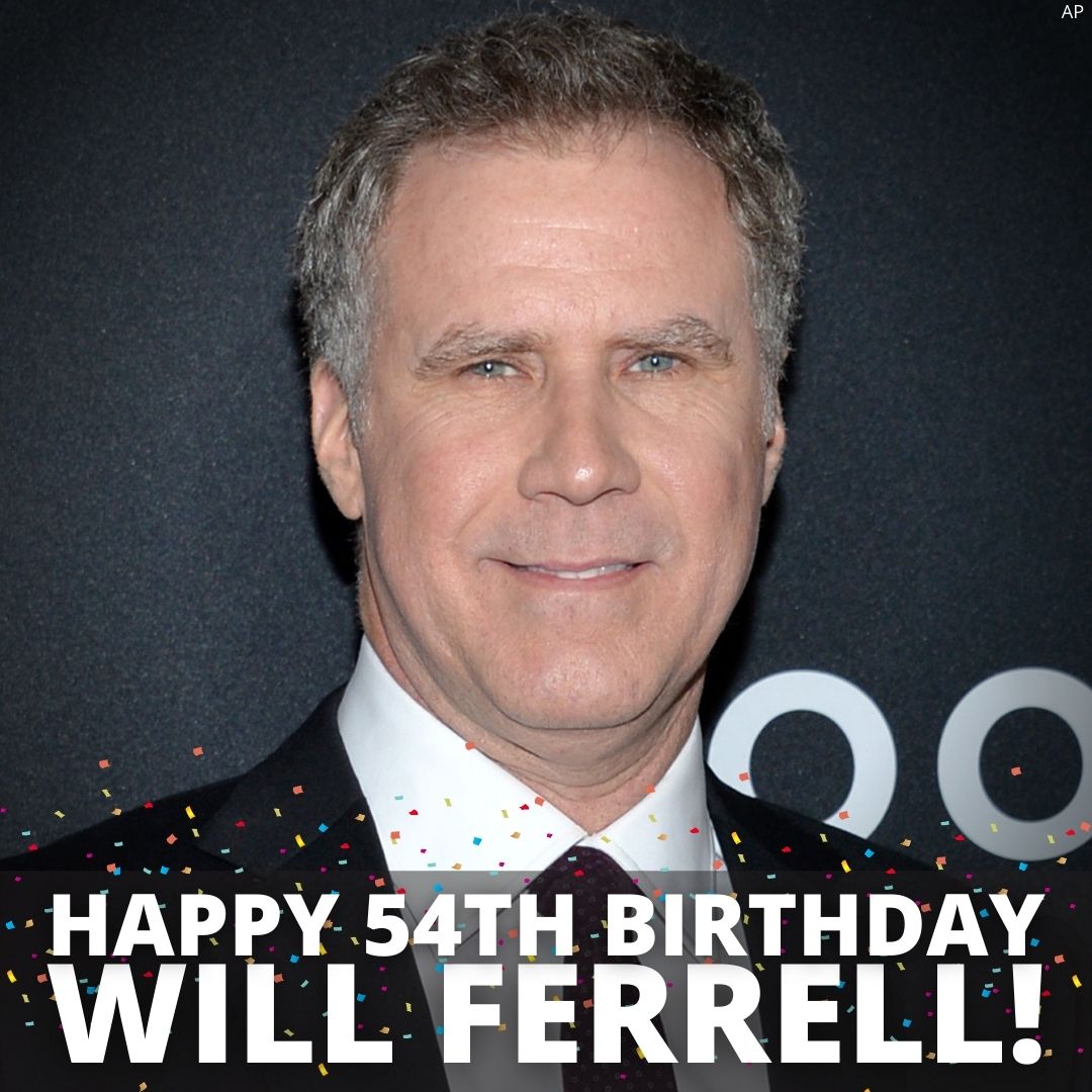 You may remember him from Talladega Nights or Step Brothers, join us in wishing Will Ferrell a happy 54th birthday!! 