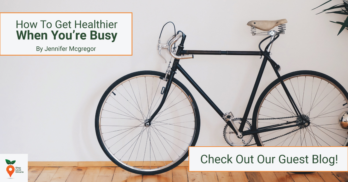 ShopLocalONT's tweet image. Hey, we just released our new guest blog that shows some healthy living tips for that busy lifestyle featuring Jennifer McGregor, co-founder of Public Health Library. Give it a read at ecs.page.link/j9Rys

#newblog #blog #guestblog #healthylifestyle #healthy #healthyliving