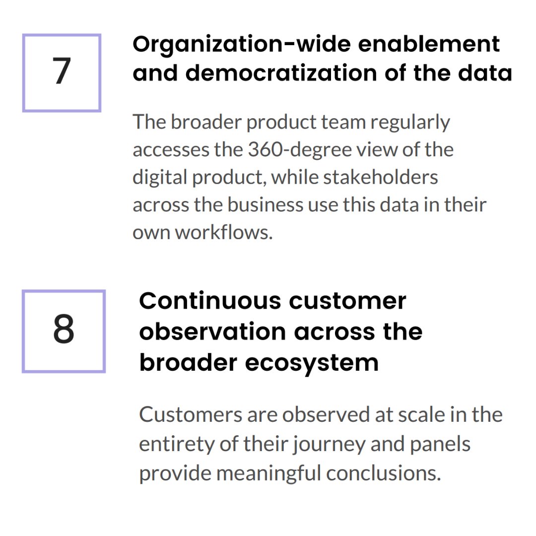 quantummetric's tweet photo. How can you deliver great products and achieve cross-team alignment and customer empathy at scale? Here are the eight practices of #ContinuousProductDesign to help you get started. https://t.co/oH685GErXa