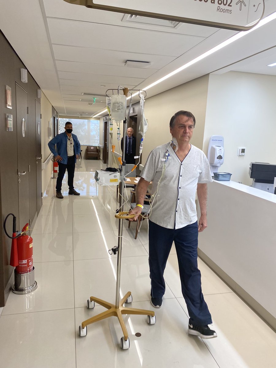 jairbolsonaro's tweet photo. - Em breve, de volta a campo, se Deus quiser! Muito fizemos, mas ainda temos muito a fazer pelo nosso Brasil! Obrigado pelo apoio e orações. Um forte abraço a todos! 🇧🇷 https://t.co/Lk3P14Nj5H