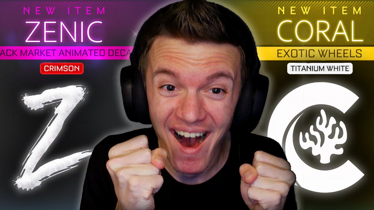 CoralCoke's tweet photo. I’m today’s video I opened my Tournament Rewards with @ZenicOfficial It was super fun! Make sure to go check it out! https://t.co/oPjhbhS6B0 #RocketLeague https://t.co/PWgoIPY7CK