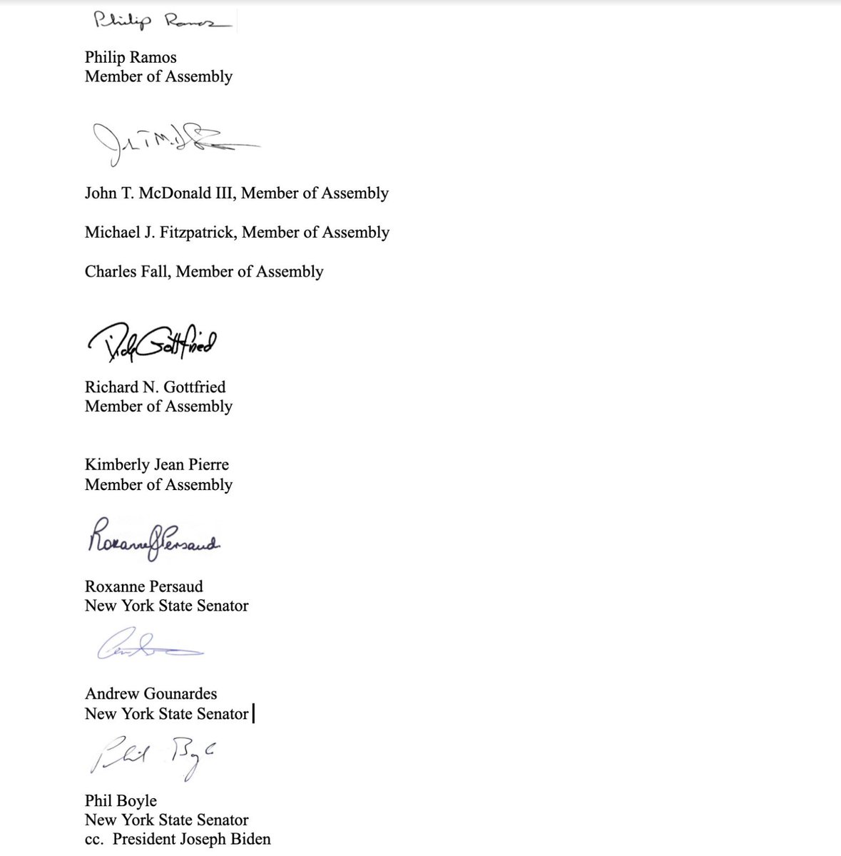 14 NewYork State Senators &amp; AssemblyMembers urge the <a href="/POTUS/">President Donald J. Trump</a> administration to hold Turkey accountable and put an end to its state-sponsored illegal abductions. Since 2016 Turkish Intelligence has kidnapped over 100 educators from 28 countries including <a href="/OrhanInandi/">Voice of Orhan Inandi</a> #StopAbduction