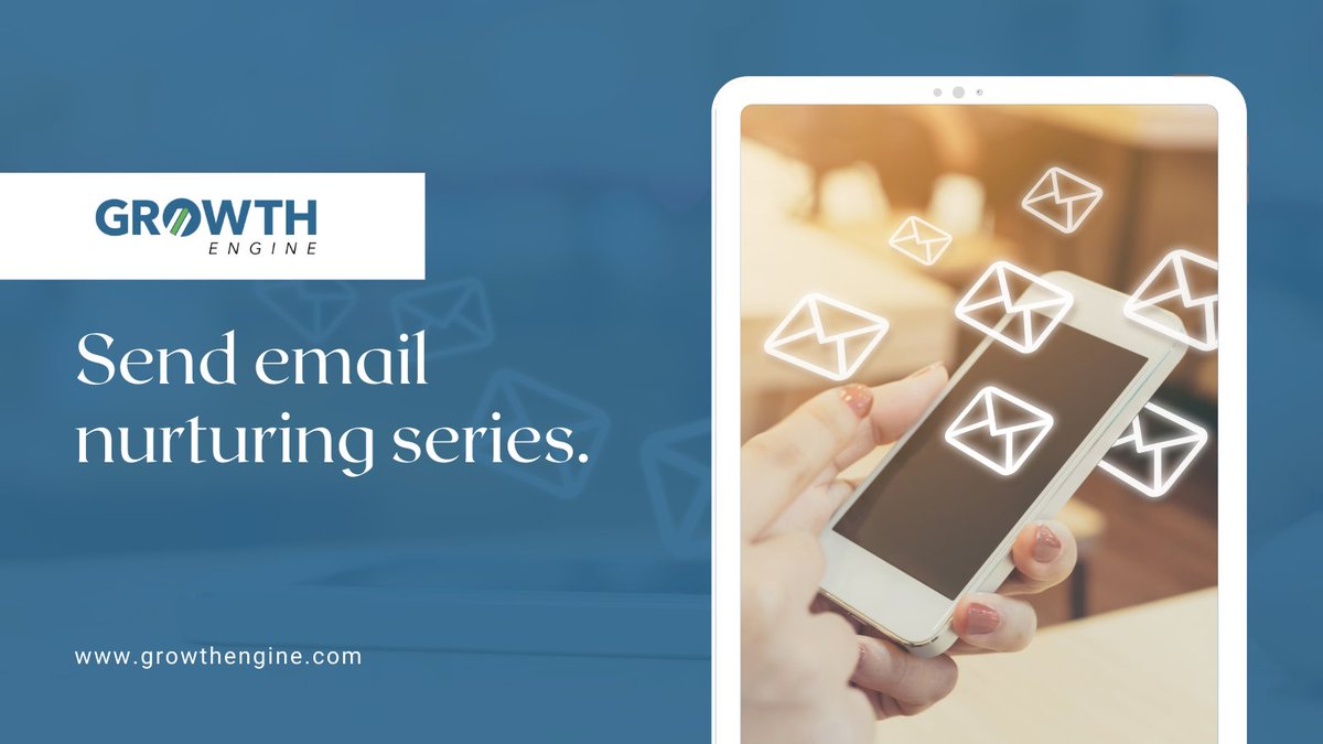 GrowthEngine3's tweet photo. Follow up with families flawlessly with personalized nurturing emails from @GrowthEngine3! Stop letting families slip through the cracks! https://t.co/mvUfQIOfaP 📩  #nurturingemails #marketinghub https://t.co/HJYGxFRAlb