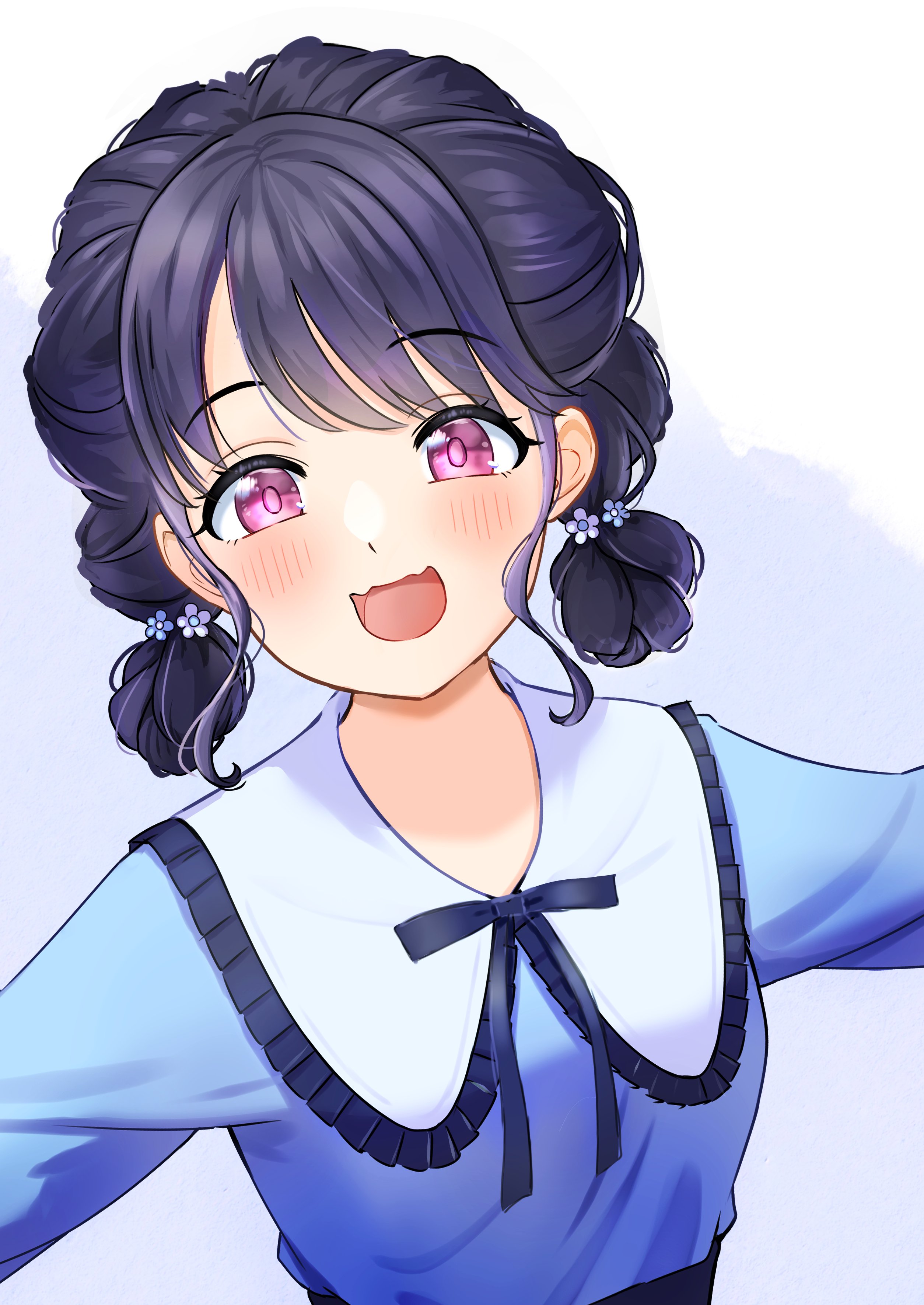 Twitter 上的 星名ほしみ シャニマスイラスト100日投稿 22日目 小糸 三つ編みツインお団子 シャニ絵100日投稿チャレンジ シャニマス 福丸小糸 T Co Vhdzu24cve Twitter