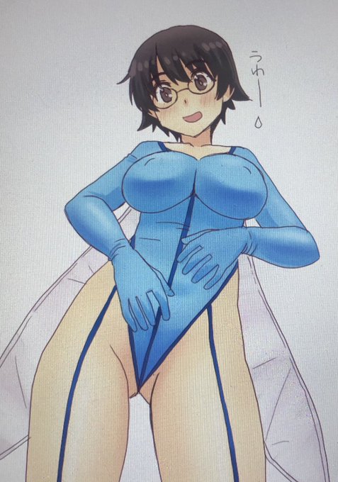 エグい食い込みにまだ自分のチャム・ファウコスの成功を確信している頃のメガネ。 