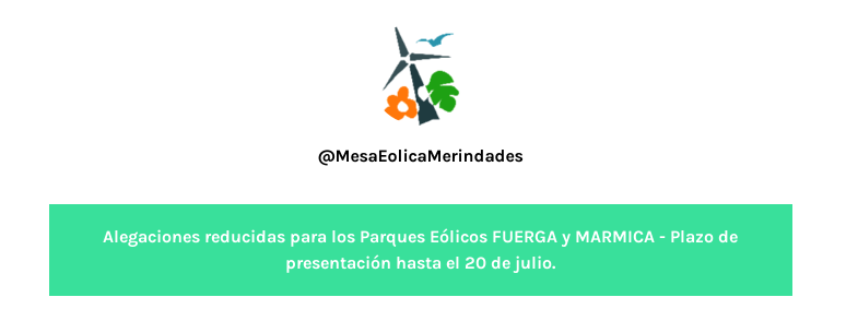 MesaEolica's tweet photo. 🚨 ¡Alegaciones reducidas disponibles para PE Fuerga y PE Marmica! Los compañeros de Valdivielso han trabajado un modelo contundente y sencillo que facilita la presentación.
✍️  Si alegas, participas
🤫  Si callas, consientes
✅ Presenta tus alegaciones!
https://t.co/g1GEyJFP5N https://t.co/l3ElkavM7i