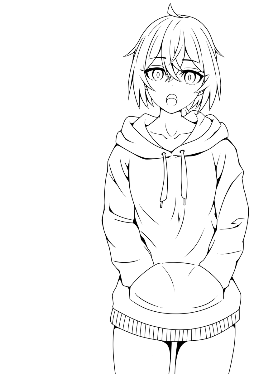最近お絵かきで意識してることは線画の時点でちゃんと自分がわくわくするかどうかとちゃんとえっちな感じになるかどうかです みて 