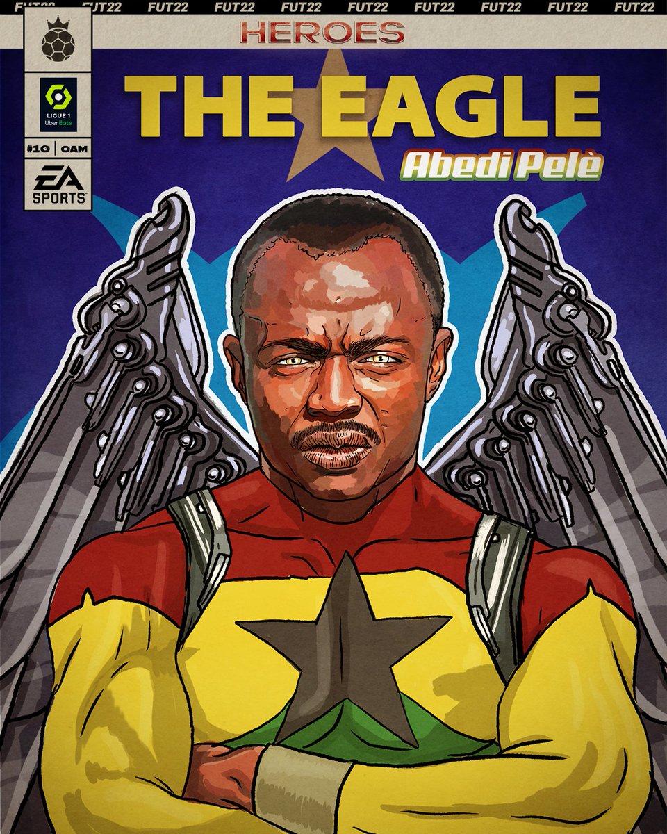 Real ones know the man, the myth, the legend, for not just club and country, but continent! 🇬🇭🌍 Abedi Pele arrives in #FIFA22 with #FUT Heroes: x.ea.com/69279