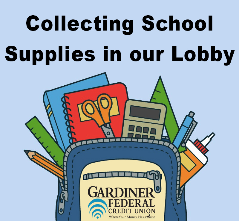 GardinerFcu's tweet photo. We are now collecting school supplies, in our lobby. We want to help ensure that no student goes without the supplies needed for learning. Lists for items needed are in our lobby and online https://t.co/2CTJPpHWs6
Thank you for your generosity.
#backtoschool #schoolshopping https://t.co/kvd8di8lQb