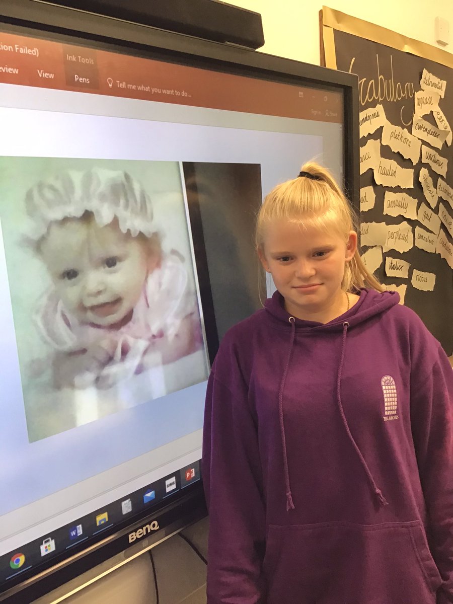 ArchesSchool's tweet photo. Baby photos in Year 6 today! #notchanged #lastday https://t.co/cFkrXmV4nb