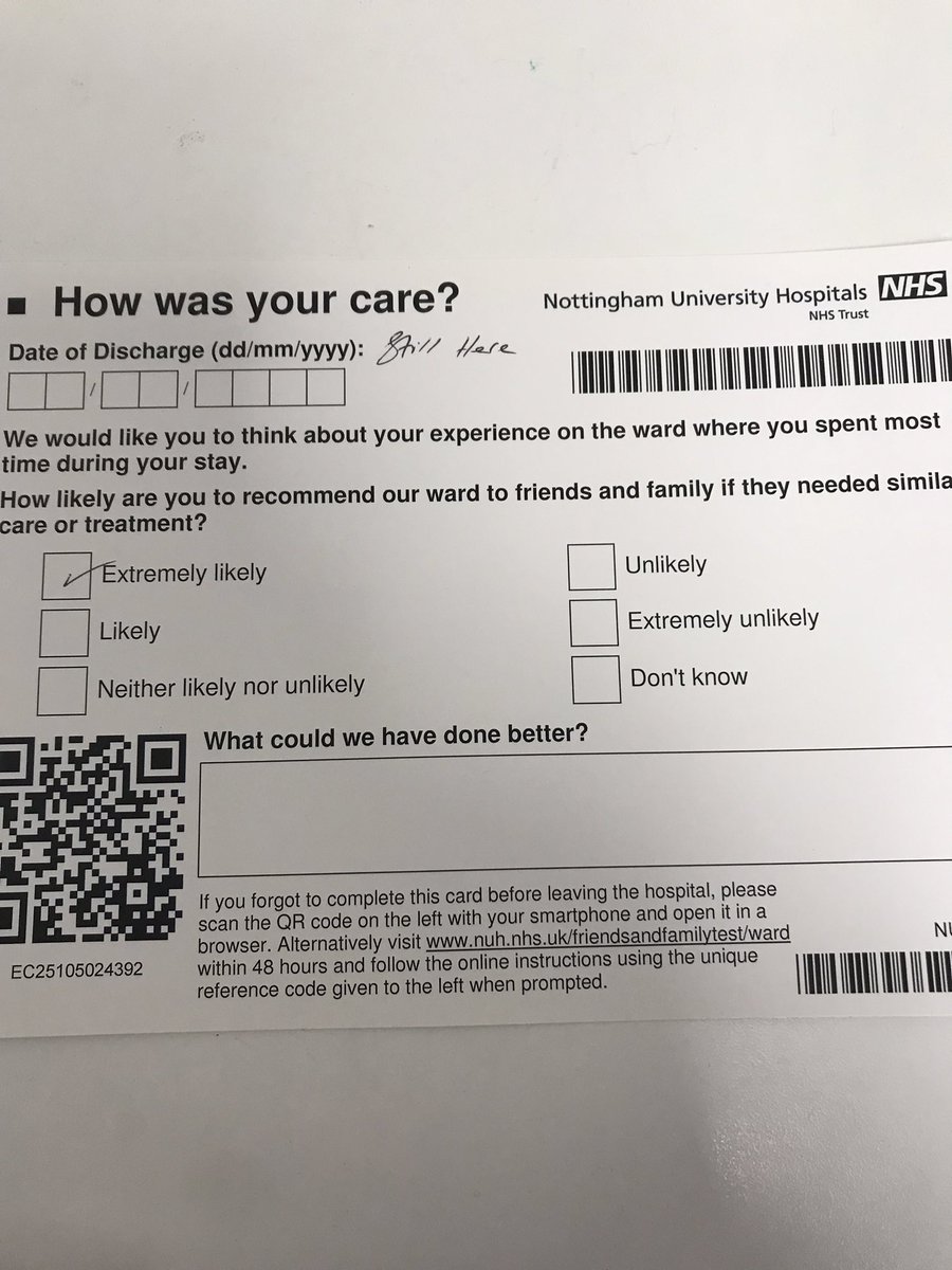 MarieFu07948615's tweet photo. Check out this family and friends response and the patient is still here but wanted to comment. C25 A team strikes again 👍 https://t.co/3TEX1XNmYn