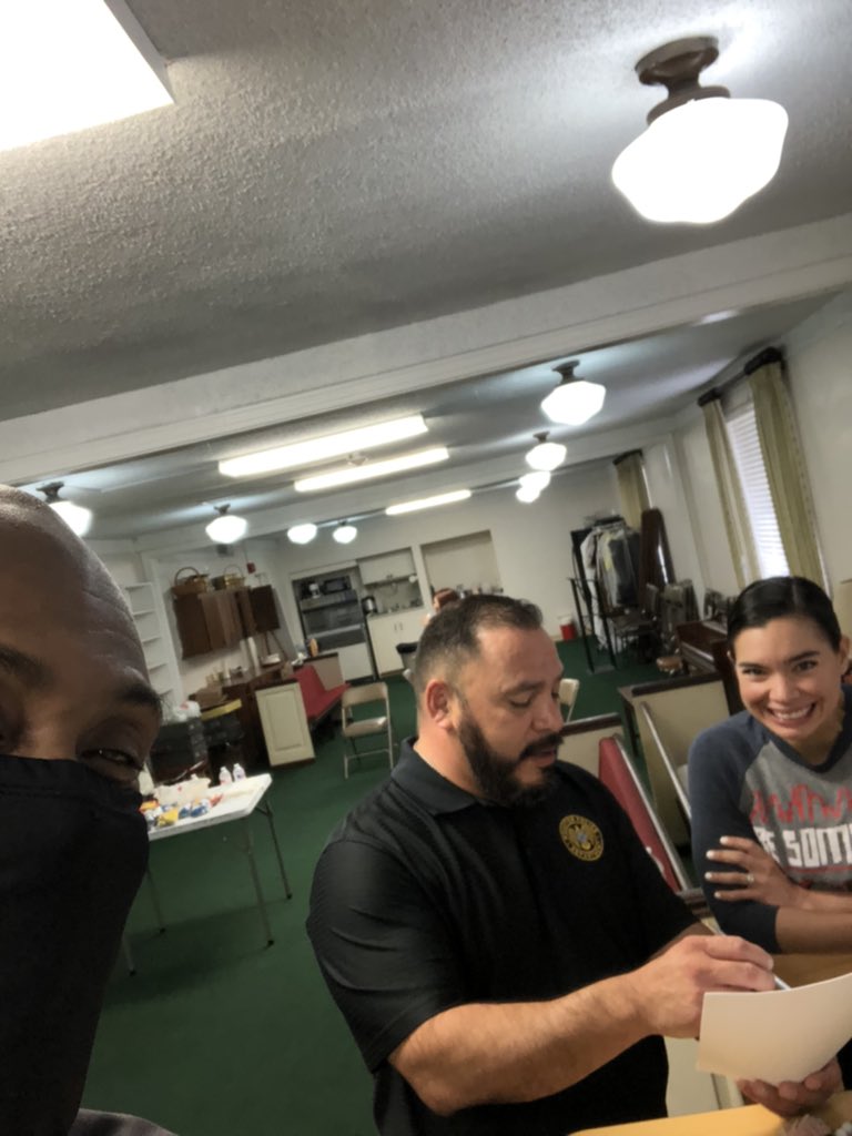 RaulCollins16's tweet photo. Shoutout to @TheVHobbs I remember him coming through the process and is an example of #RelationalPolicing we are doing a fashion show for TAPS and Explorers! Samantha and George too @houstonpolice #CommunityServicesUnit #OCA https://t.co/7F5sKX2T1C