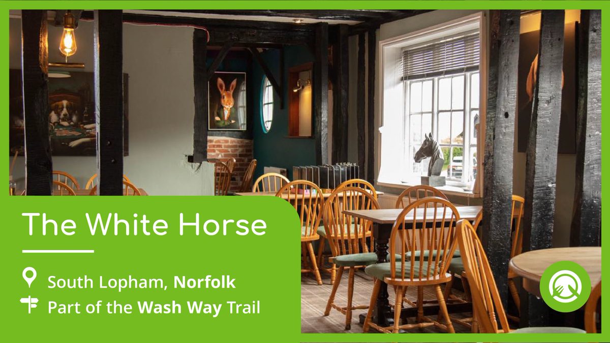 Welcoming the charming White Horse Lopham to The Tourist Trail in #Norfolk!
👉 thetouristtrail.org/business/norfo…

"A real hidden gem with a relaxed and friendly atmosphere in which to enjoy great drinks and traditional pub food, done well."
#FridayNight