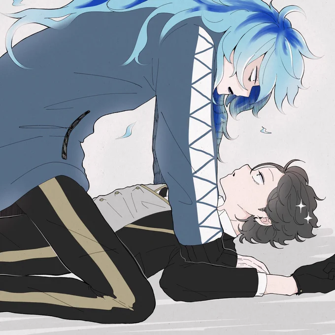 #twstプラスB ※イデ監♂

押し倒しちゃった妄想 