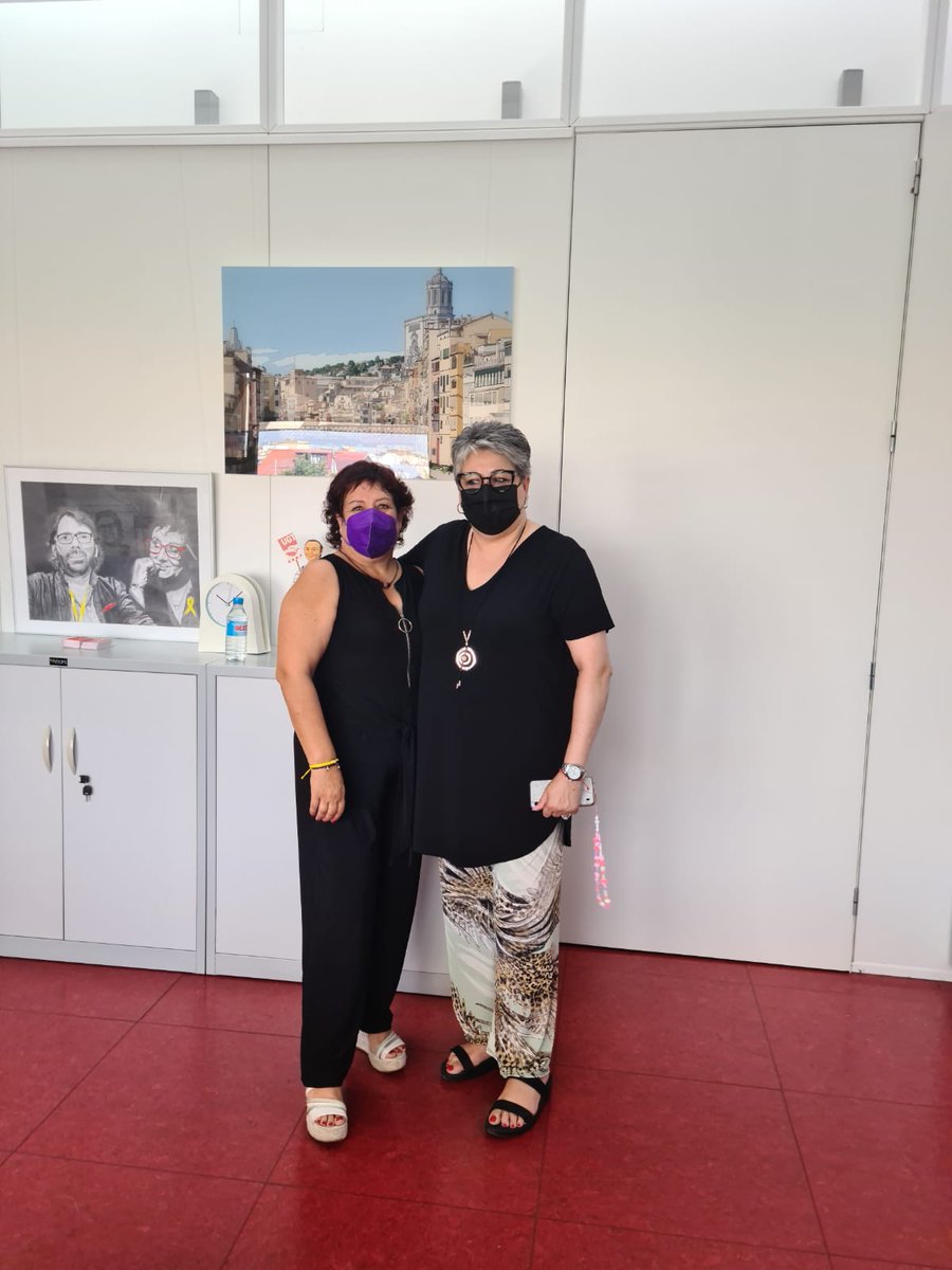 Acte de benvinguda a <a href="/ugtcatalunya/">UGT de Catalunya</a> després de dies, mesos i anys sense retrobament ,( des del 2017).Gràcies per tant!