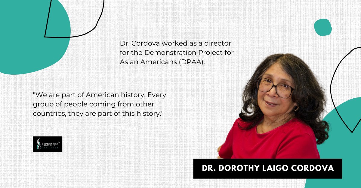 sacred_fire_pdx's tweet photo. Dr. Dorothy Laigo Cordova has been a keeper of Filipino-American history for most of her life. With her late husband Fred Cordova, she founded the Filipino American National Historical Society. #SacredFireCreative #WomenWhoMatter https://t.co/4LqFOLndiR