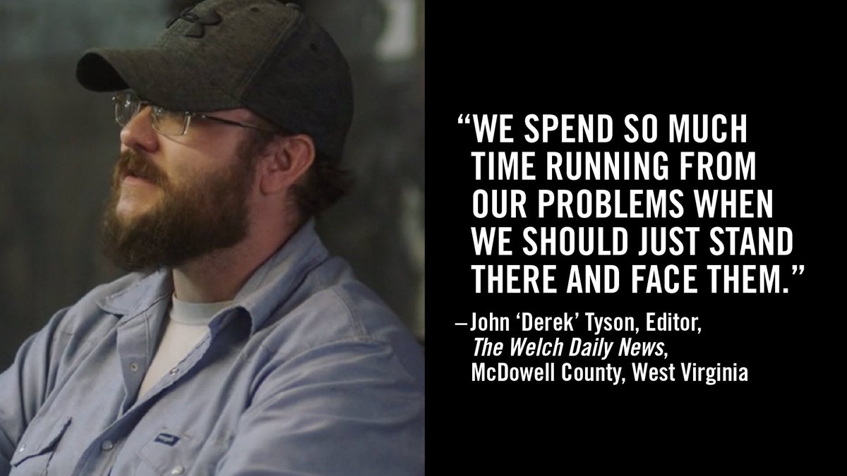 You might drive into McDowell County and think it’s dead. But Derek makes it very clear it’s not dead. This place has been through hard times. It’s quieter than it used to be. But there’s incredible wisdom and goodness here, and a worthy future.